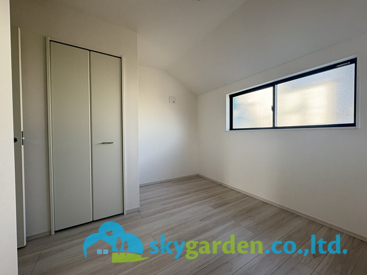 藤沢市片瀬6期　新築戸建　全2棟2号棟の洋室|コンパクトで使いやすい洋室です