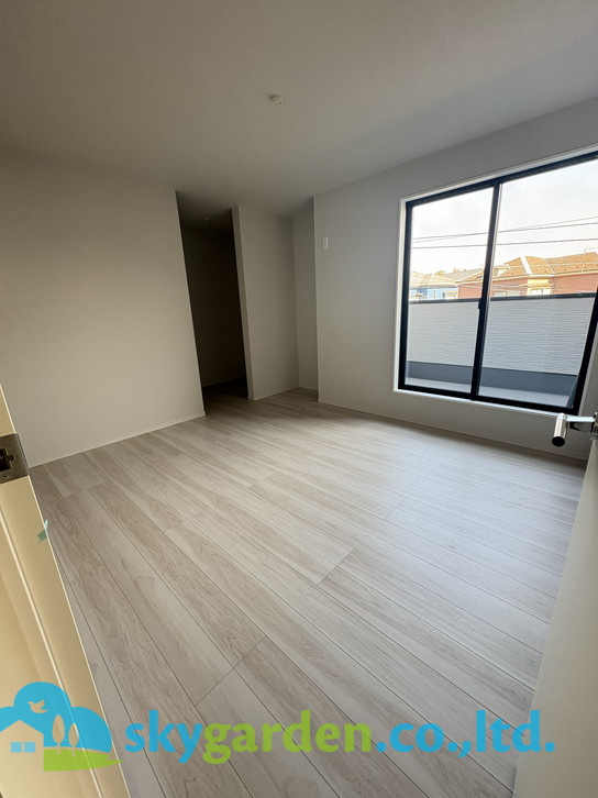 藤沢市片瀬6期　新築戸建　全2棟2号棟の寝室|落ち着いて過ごせるお部屋なので、寝室にいかがでしょうか