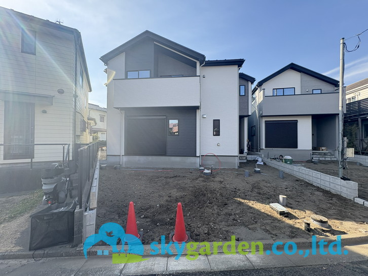 藤沢市片瀬6期　新築戸建　全2棟2号棟の外観