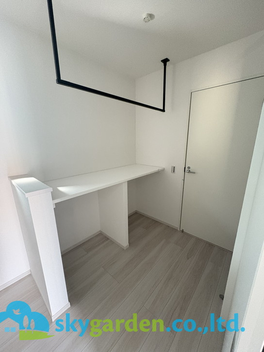 藤沢市片瀬6期　新築戸建　全2棟2号棟のランドリースペース