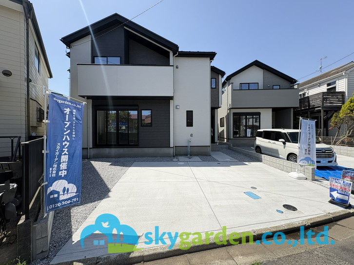 藤沢市片瀬6期　新築戸建　全2棟2号棟の外観