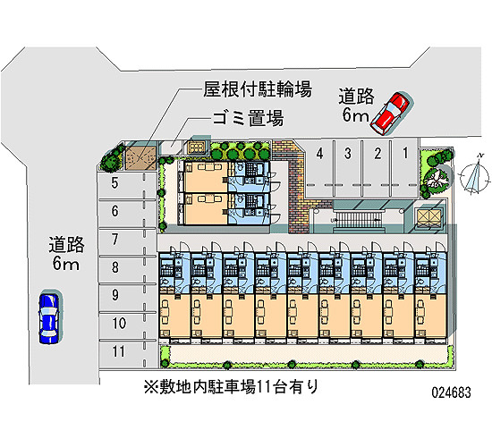 レオパレス守谷中央の地図|画像4