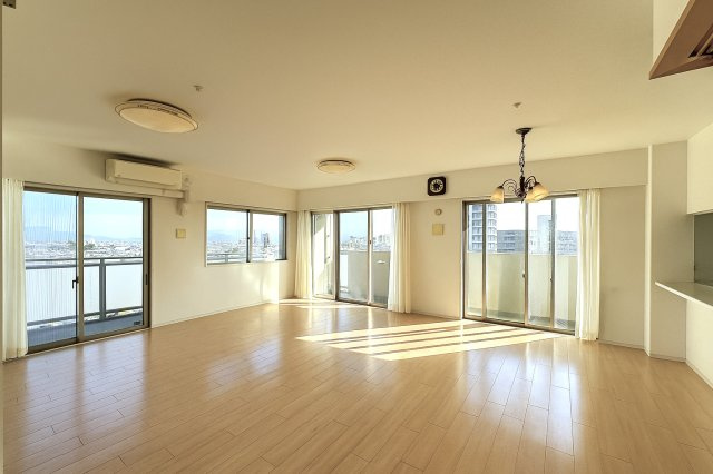 アルファパーク栗林駅南の居間・リビング