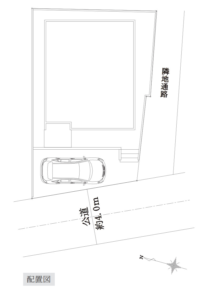 アイマーレ踊場Ⅱ/横浜市泉区白百合1丁目 新築戸建ての区画図