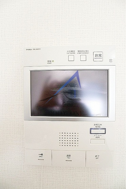 GENOVIA上野Ⅱskygardenのセキュリティ|モニター付きインターホンです。