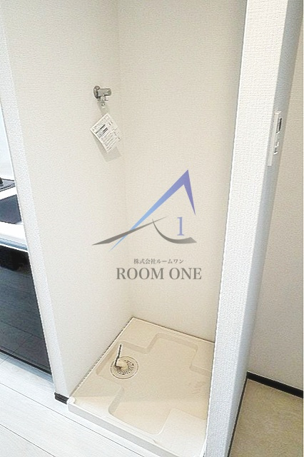 GENOVIA上野Ⅱskygardenの設備|洗濯機置き場です。