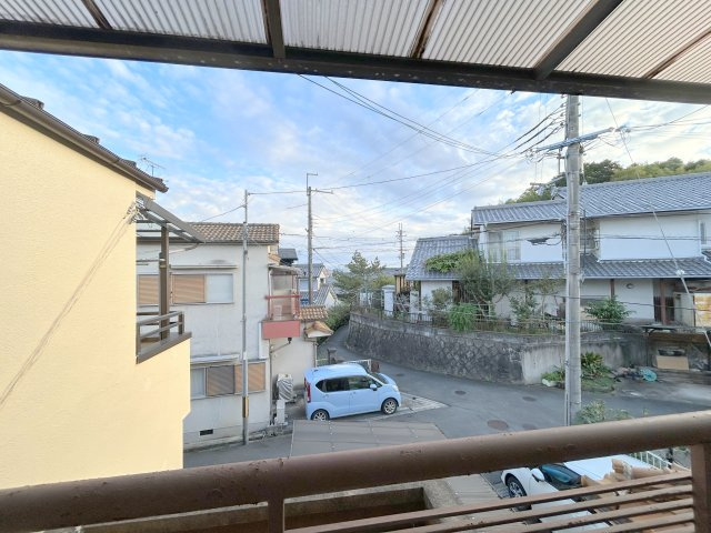 俵口町大久保借家の展望
