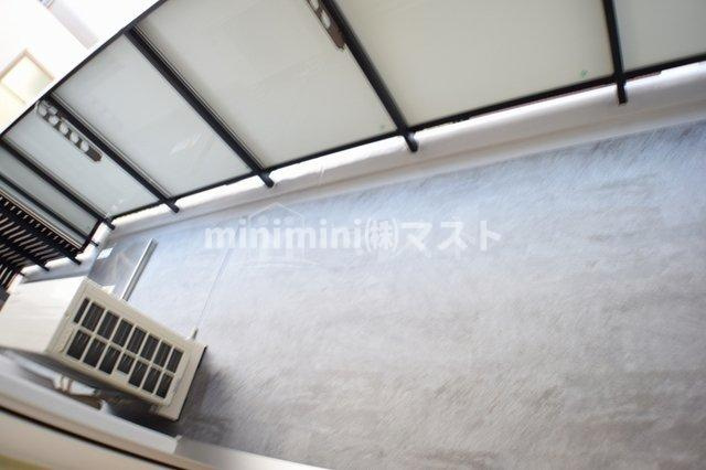 大阪市西区阿波座１丁目の賃貸マンションのバルコニー