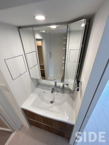 【洗面所】 | フローレス都島Ⅰ