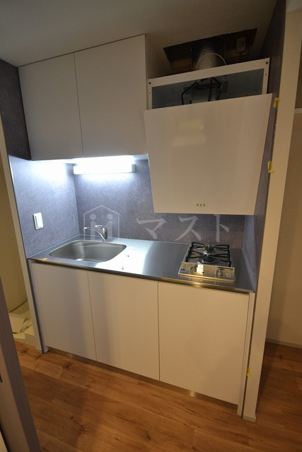 大阪市西区北堀江１丁目の賃貸マンションのキッチン