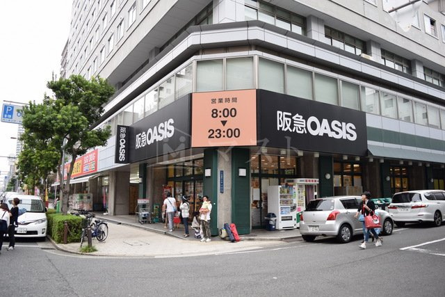大阪市西区新町４丁目の賃貸マンションの周辺|スーパー「阪急オアシス新町店」