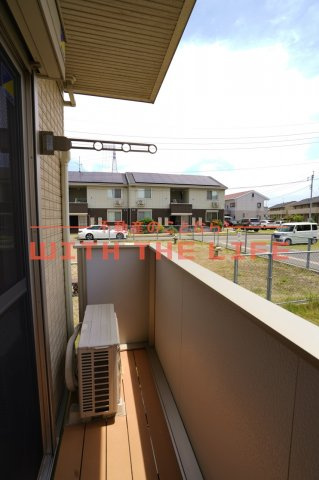 ランプロン【キャッシュバック対象】のバルコニー|バルコニー付きです