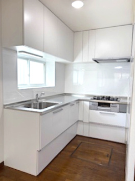 南大泉6丁目貸家のキッチン|お料理しやすいキッチンです