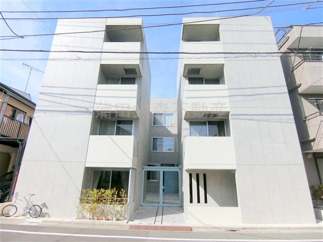 hikariumヒカリウムの外観|外観　2020年4月築　RC鉄筋コンクリート造地上4階建て総戸数12戸のデザイナーズ賃貸マンション