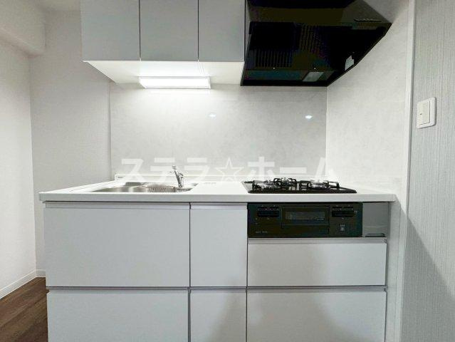 ユニーブル岡町のキッチン|お料理しやすいキッチンです