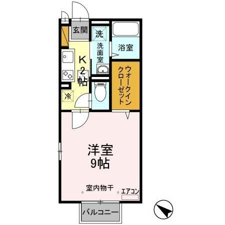 CamelliaⅡの間取り