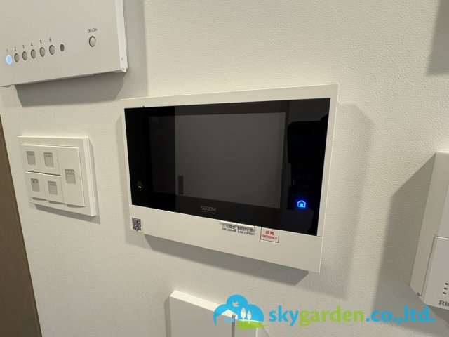 クリオ鵠沼海岸グランロワの防犯設備