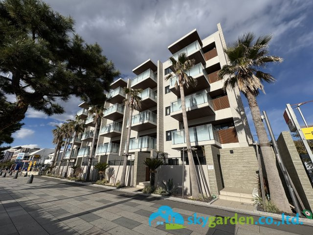 クリオ鵠沼海岸グランロワの外観|ペットと暮らせるシーサイドエリアのマンション