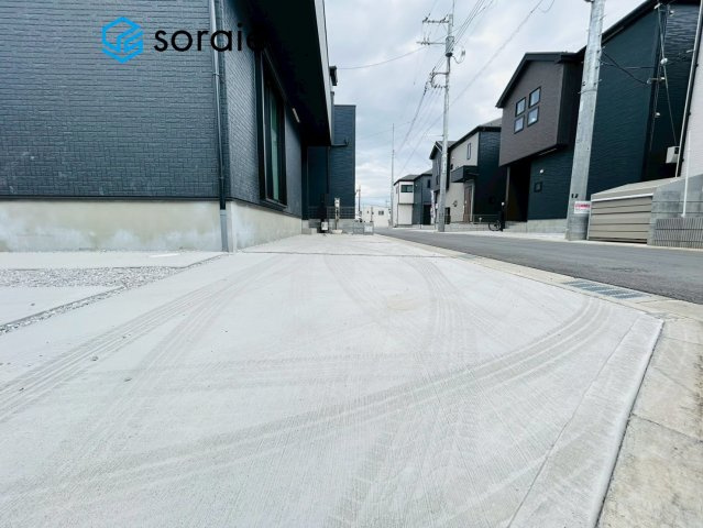 入間市東藤沢24期　新築戸建て　グラファーレの駐車場|3/19　撮影
