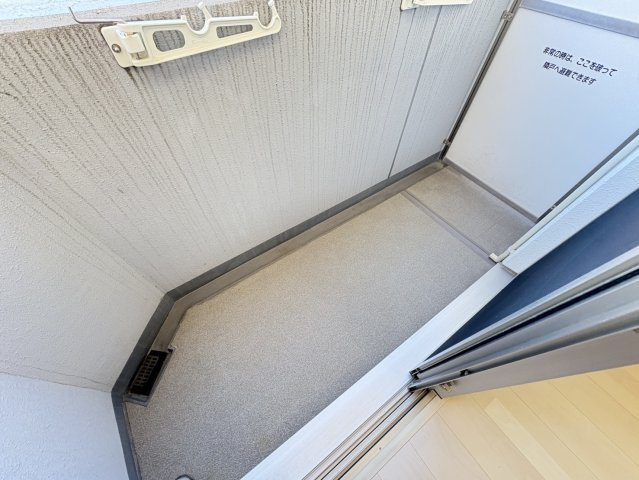 アンクレージュ西船橋のバルコニー