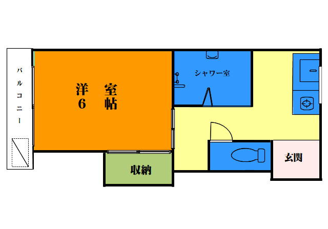 ２面採光の角部屋です！