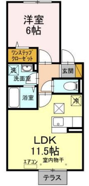 セレーノ西船の間取り