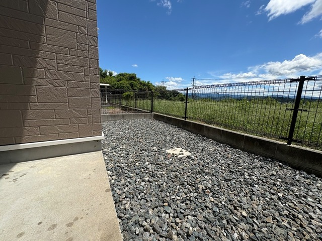 アクアB棟の庭|※同タイプの部屋写真です