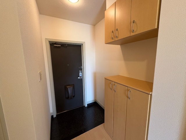 アクアB棟の玄関|※同タイプの部屋写真です