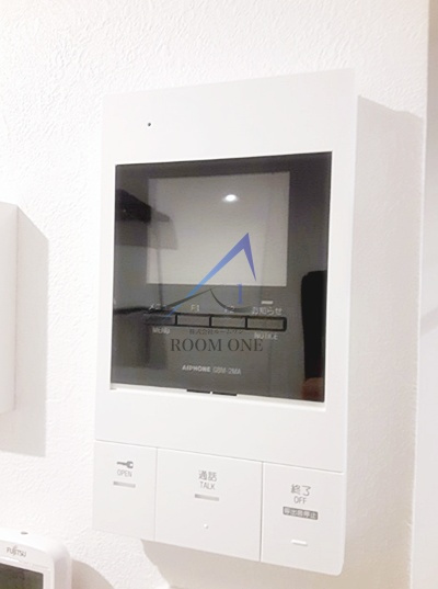 アステール赤羽志茂のセキュリティ|モニター付きインターホンです。
