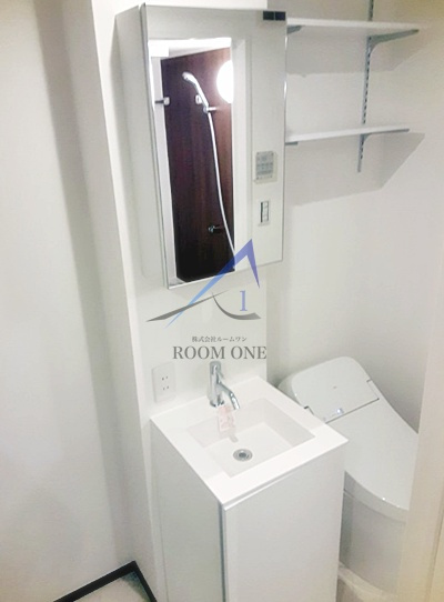 アステール赤羽志茂の洗面所|洗面台です。