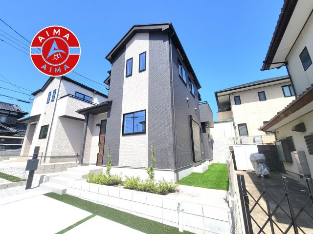 福岡市東区青葉6丁目第1-2棟（B号棟）の外観|デザイン性のある外観です。