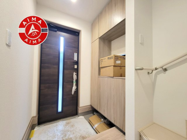 福岡市東区青葉6丁目第1-2棟（B号棟）の防犯設備|二重ロックでしっかり防犯対策ができます。