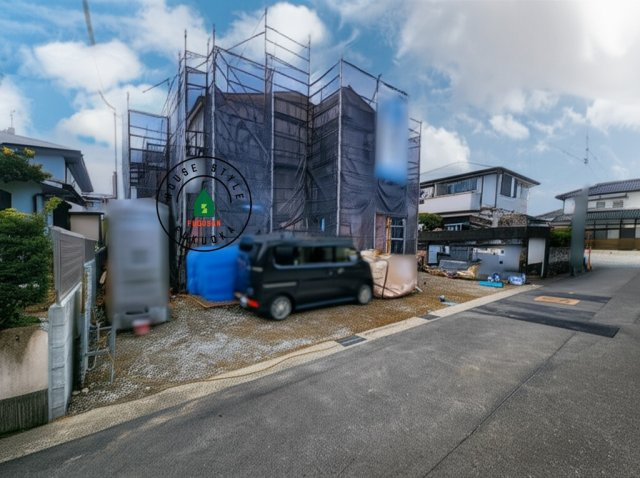 福岡市東区青葉6丁目第1-2棟（B号棟）の前面道路含む現地写真|見学の時間などお気軽にお問い合わせ下さい。