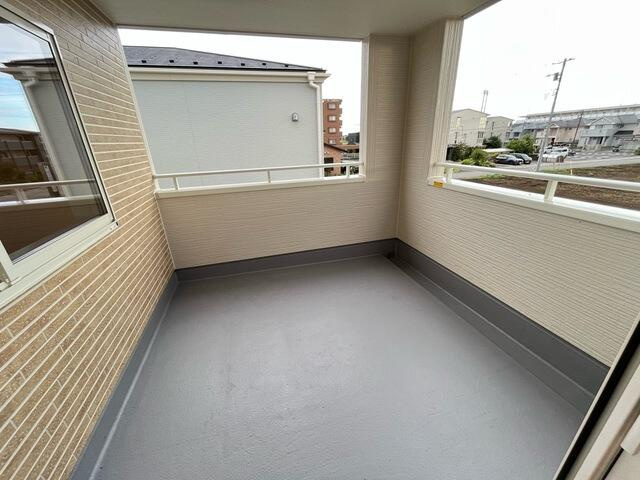 リーブルガーデン第１下野大光寺　新築一戸建てのバルコニー