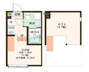 【間取り】 | ハーモニーテラス東大泉Ⅱ