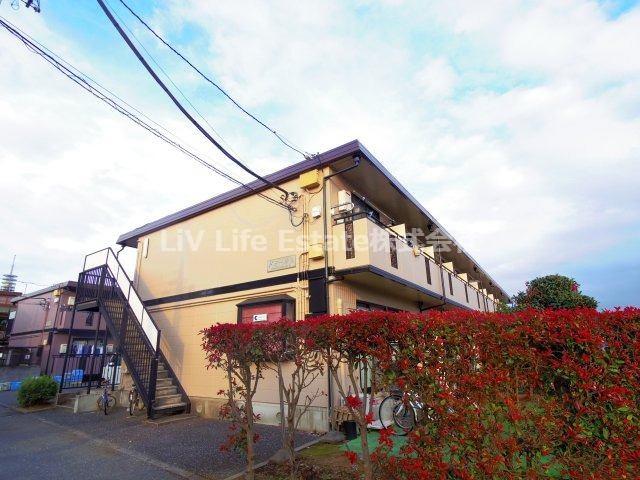 ドミールA棟の外観