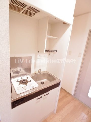 ドミールA棟のキッチン