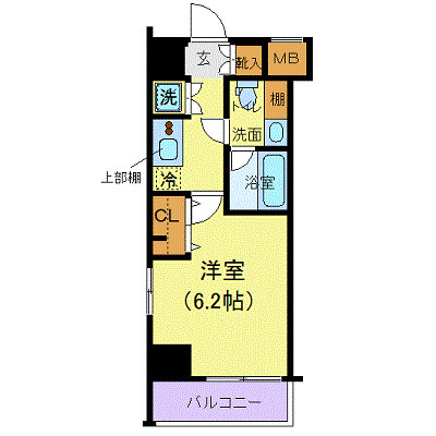 【間取り】 | メイクスデザイン清澄白河アジールコート
