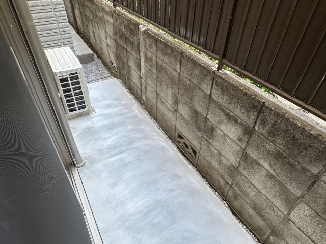 ルナーリア中野のバルコニー