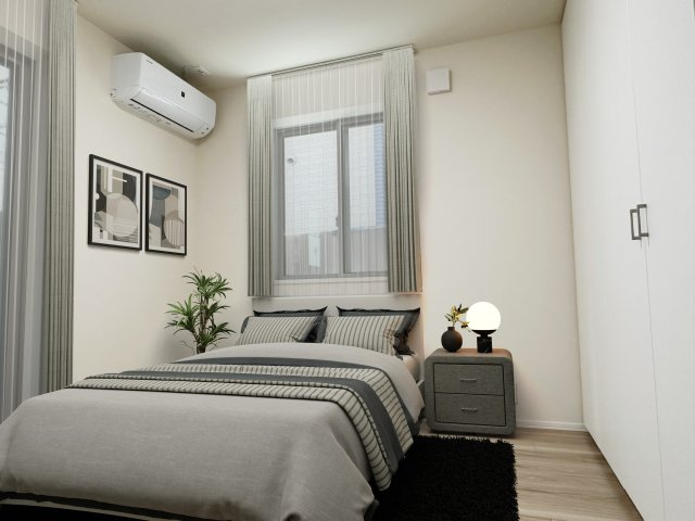 ルナーリア中野の寝室|モデルルーム仕様