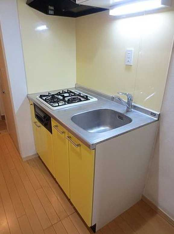 スペーシア池尻大橋　ペット相談　駅近　オートロック　敷金0のキッチン