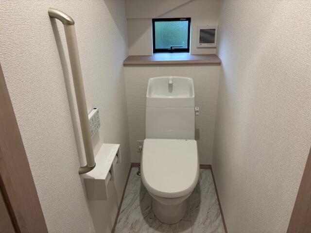ハートフルタウン上戸祭町２期　新築一戸建てのトイレ