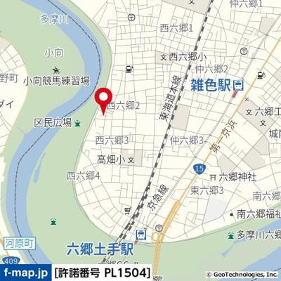 【地図】 | Ｔ’ｓ　garden六郷土手