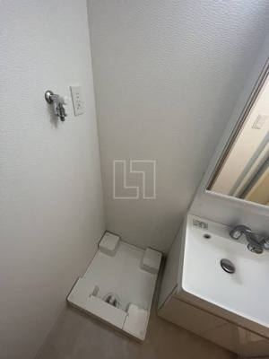 【洗面所】 | S-RESIDENCE難波大国町Tres | S-RESIDENCE難波大国町Tres　室内洗濯機置き場