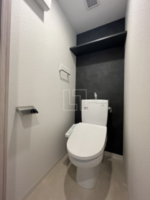 【トイレ】 | S-RESIDENCE難波大国町Tres | S-RESIDENCE難波大国町Tres　温水洗浄便座