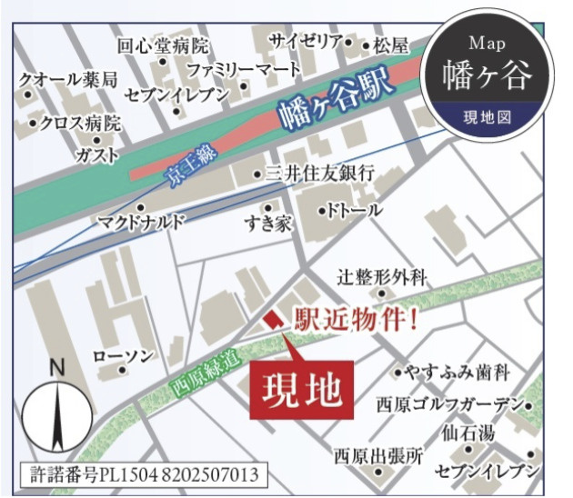 ＡＩＦＬＡＴ渋谷西原の地図