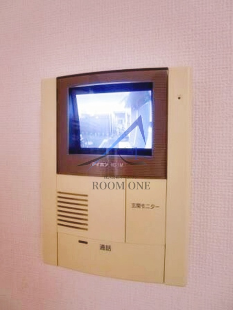 セボセボ町屋Ｂ棟のセキュリティ|モニター付きインターホンです。モニター付きインターホンです。