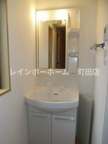 エルマーノ相模原Ａ棟※初期費用分割あと払いサービス利用可能物件の独立洗面台