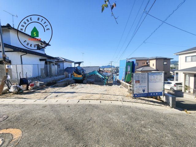 糟屋郡篠栗町庄6丁目第1-1棟（1号棟）の前面道路含む現地写真|見学の時間などお気軽にお問い合わせ下さい。