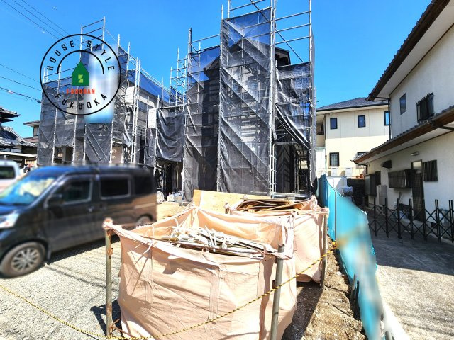 福岡市東区青葉6丁目第1-2棟（B号棟）の外観|デザイン性のある外観です。